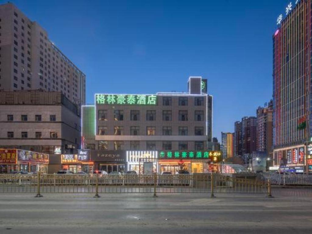 Greentree Inn Geermu Walking Street Business Hotel Golmud المظهر الخارجي الصورة