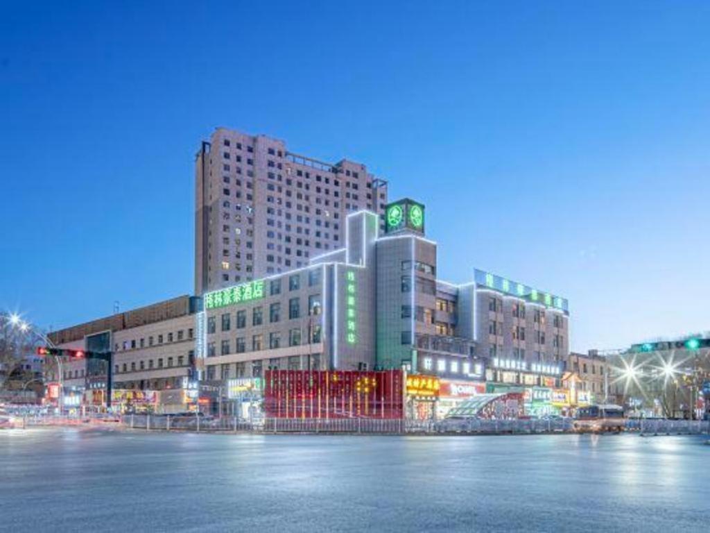 Greentree Inn Geermu Walking Street Business Hotel Golmud المظهر الخارجي الصورة