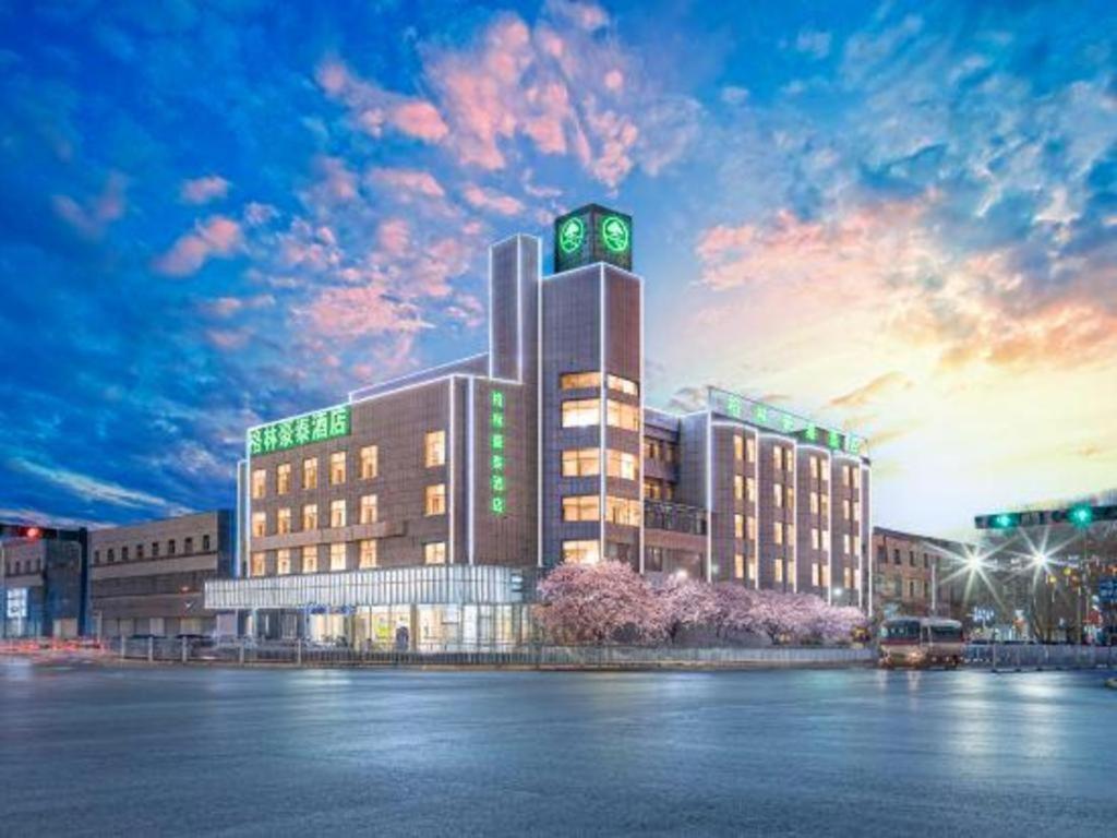 Greentree Inn Geermu Walking Street Business Hotel Golmud المظهر الخارجي الصورة